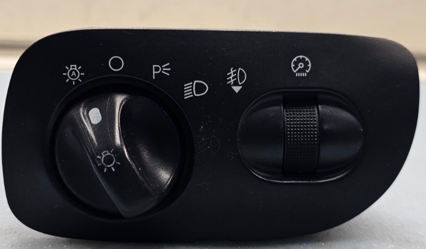 🔥97-03 Ford F150 Expedition HEADLIGHT SWITCH dimmer control BLACK OEM
