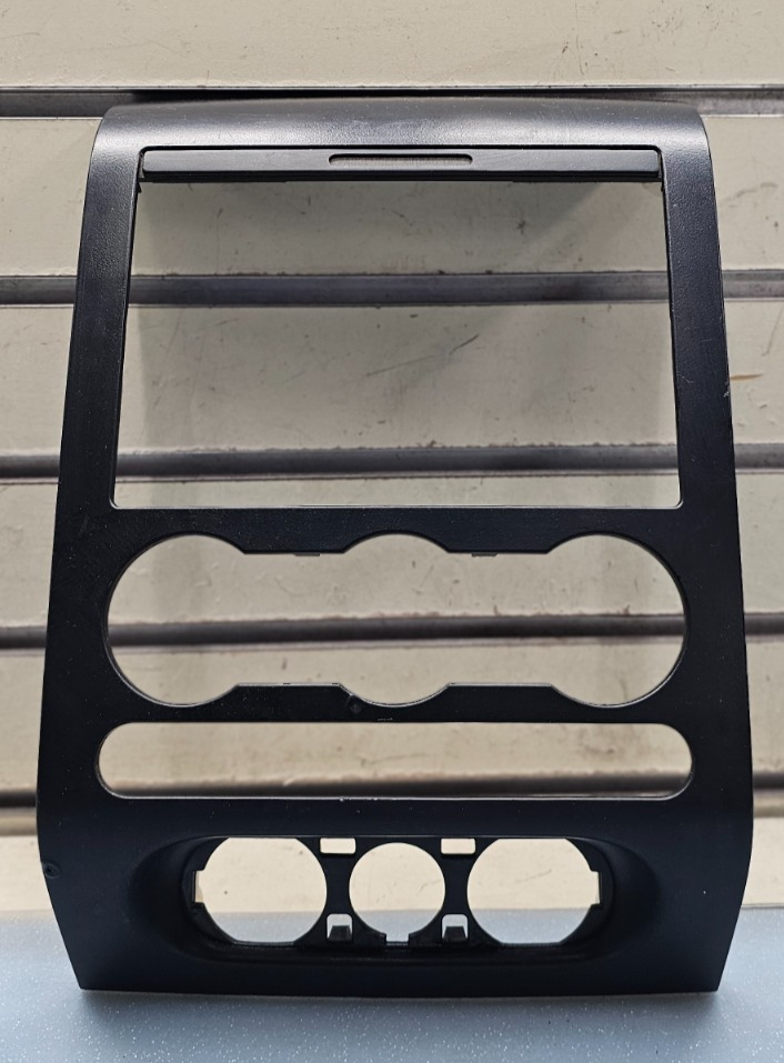 🔥04-08 Ford F-150 Dash AM FM Radio Stereo Bezel Trim Panel Climate Black OEM