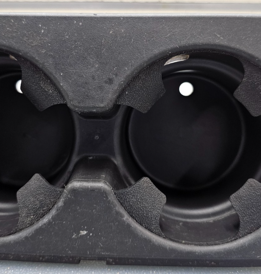 🔥99-02 Silverado Suburban Yukon Sierra Center Console Cup Drink Holder Black