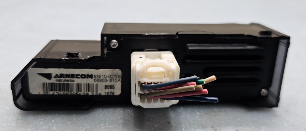 🔥2003-2008 Toyota Matrix Rebuilt Digital Dash Clock OEM