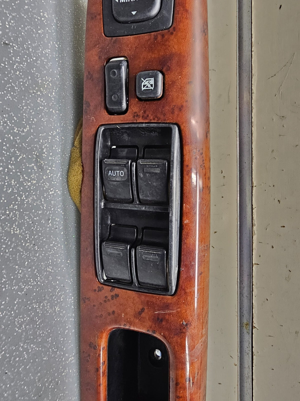 🔥02-06 Camry Sienna Front Left Driver Master Power Window Switch Assembly Wood