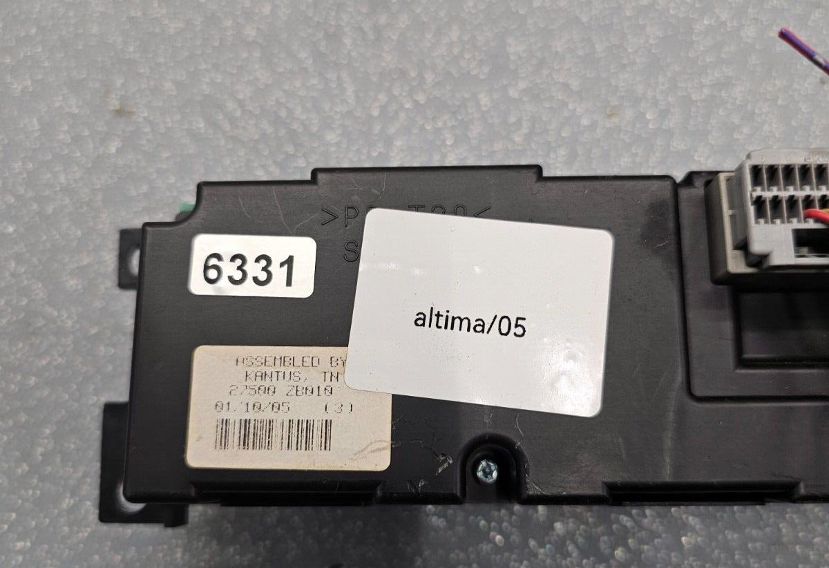 🔥05-06 Nissan Altima Dash AC Heater Temperature Climate Control Air Conditioner