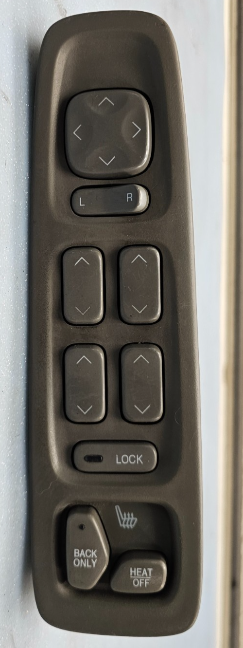 🔥98-04 Deville Seville Left Driver Master Window Door Power Switch TAN