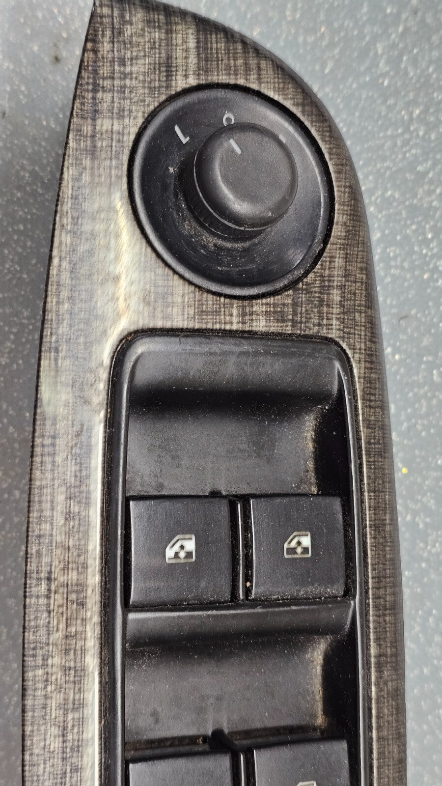🔥11-16 Cruze Malibu Orlando Left Driver Master Power Window Switch Wood OEM