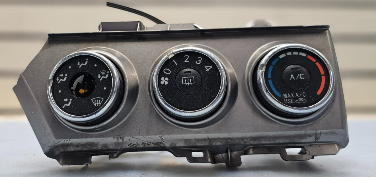 🔥08-12 Scion Xb Dash HVAC AC A/C Climate Temperature Heater Control Silver OEM