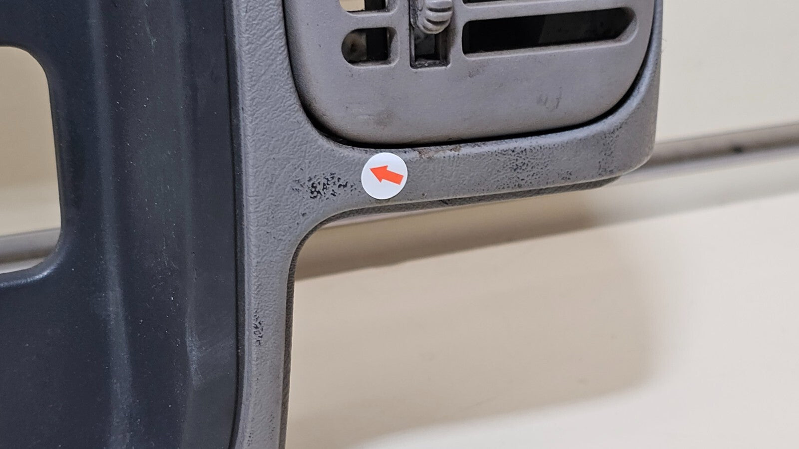 95-99 CHEVY GMC TRUCK SILVERADO CK Cluster Gauge Speedo Dash Bezel LIGHT GRAY C3