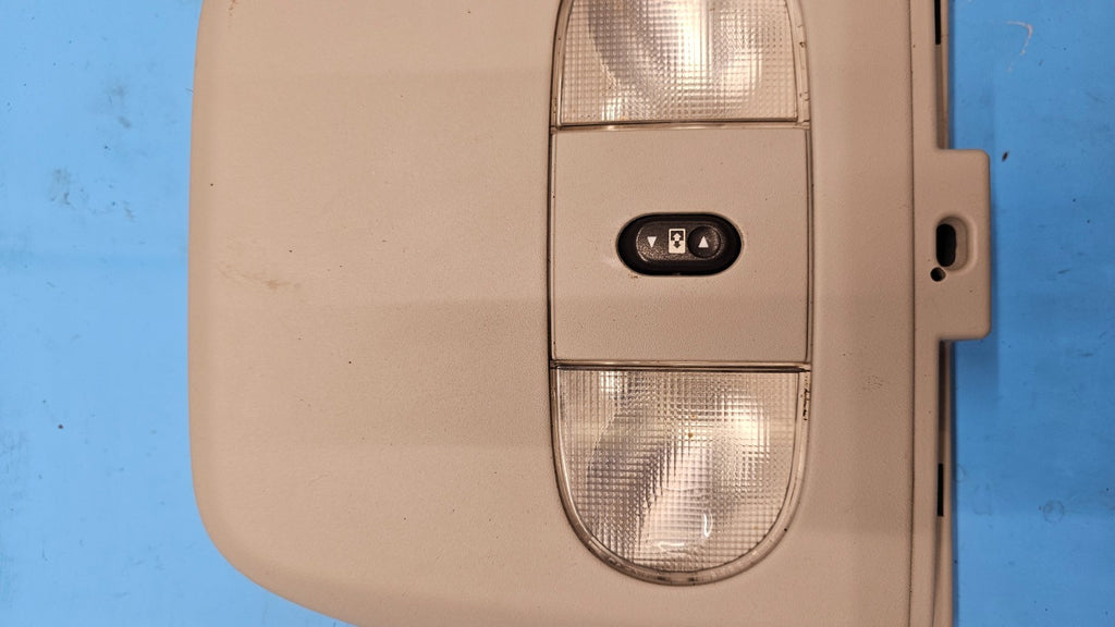 🔥04-08 Ford F150 Overhead Console Center Dome Map Light Storage Roof Rail Gray
