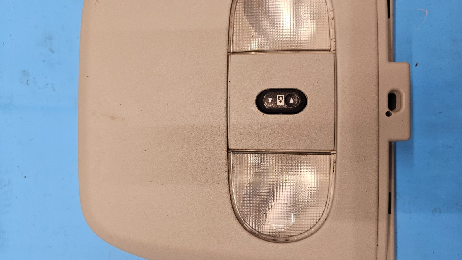 🔥04-08 Ford F150 Overhead Console Center Dome Map Light Storage Roof Rail Gray