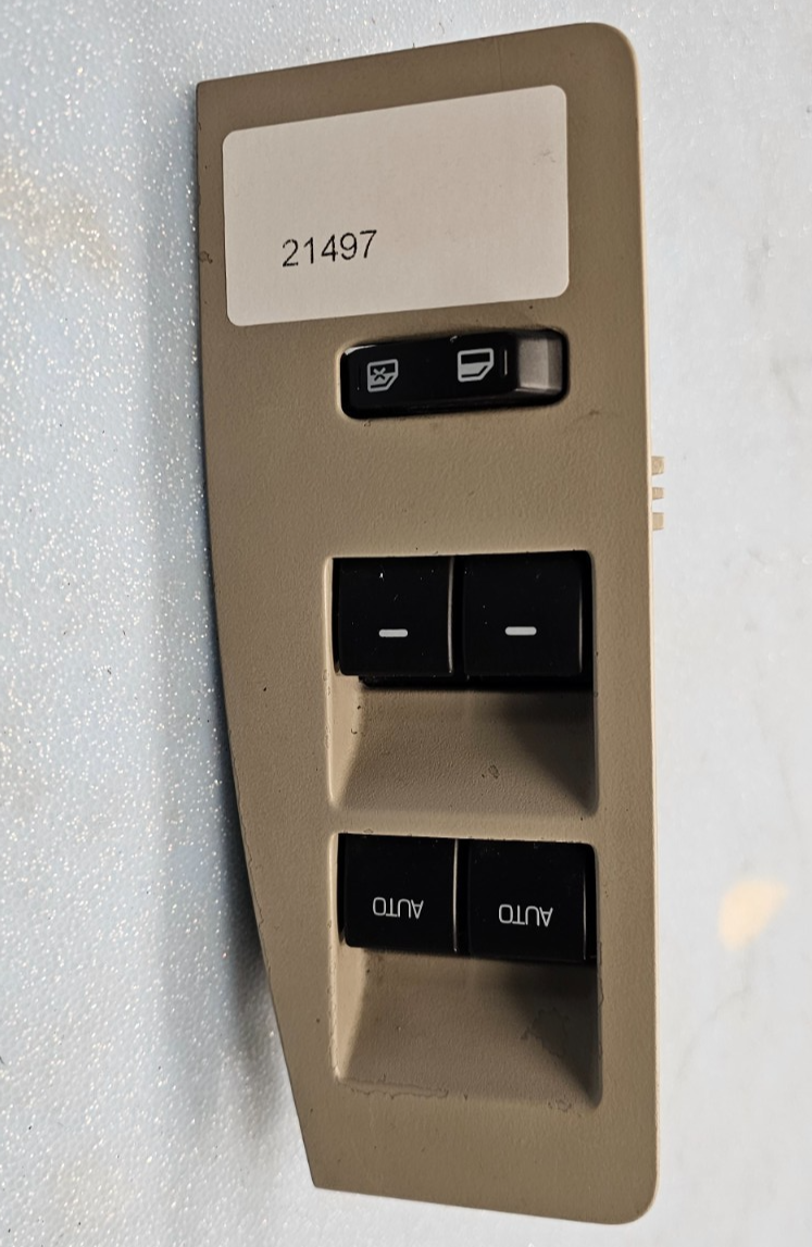 🔥10-12 Taurus Left Driver Door Master Power Window Switch Lock Assembly Tan