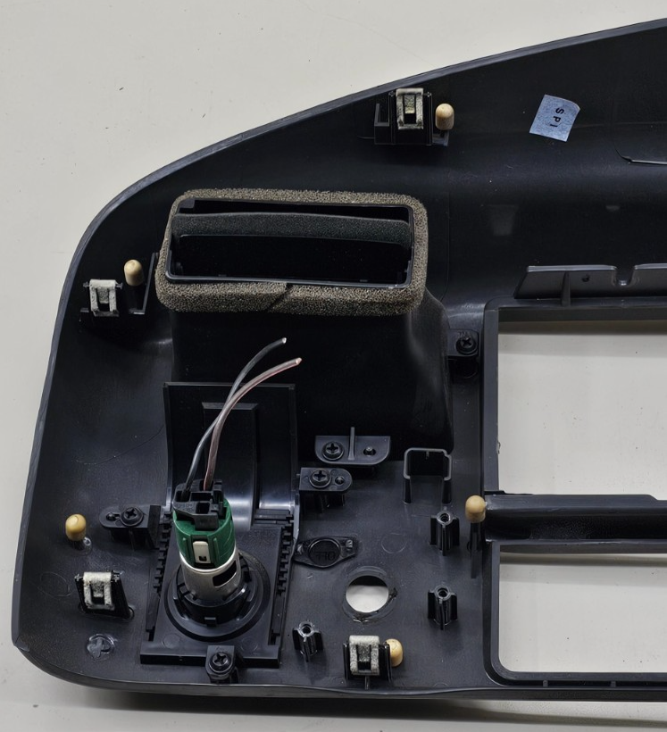🔥99-04 Ford F250 F350 Dash Instrument Cluster Speedometer Bezel Panel BLACK