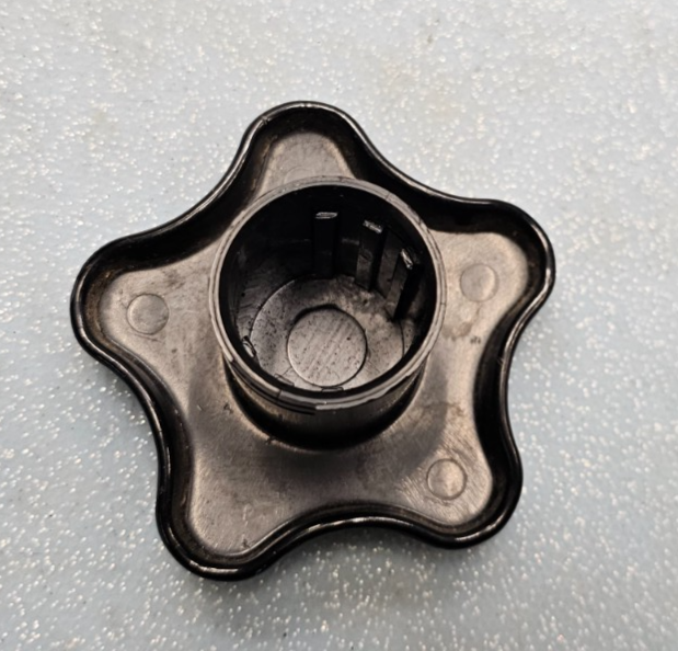 🔥07-13 Silverado Sierra Front Left Driver Seat Lumbar Knob Actuator OEM Black
