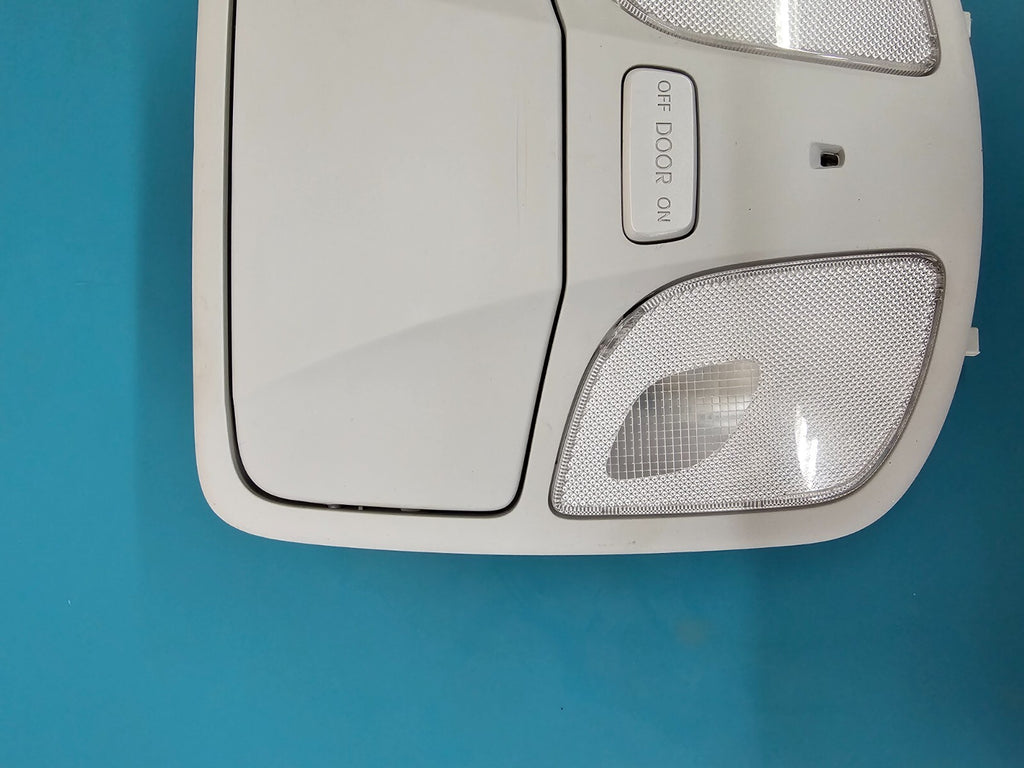 11-14 HYUNDAI SONATA OVERHEAD CONSOLE DOME LIGHT STORAGE SUNROOF STORAGE LT GRAY