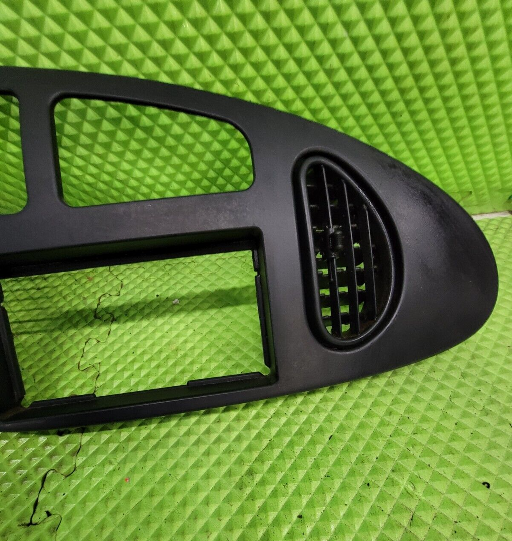 🔥97-03 Ford E-150 Econoline Dash Gauge Cluster Bezel Climate Radio Trim Black