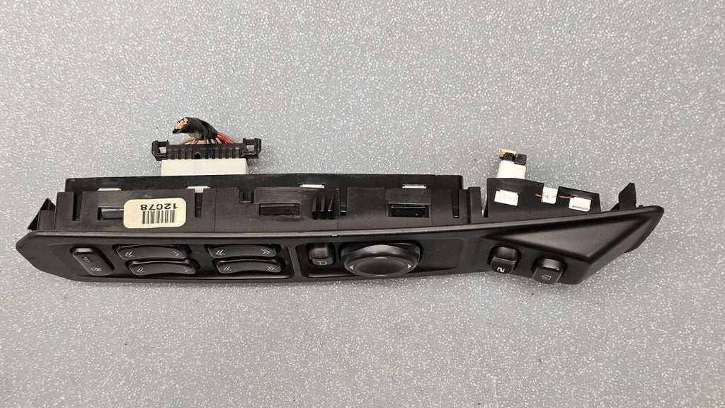 🔥03-07 CADILLAC CTS SRX LEFT Driver Door Master Power Window Switch Black OEM