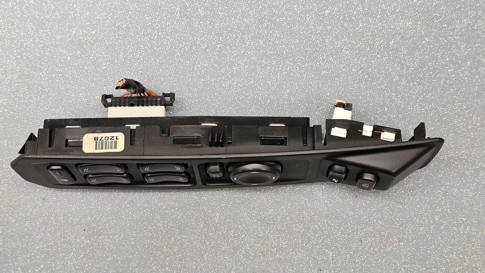 🔥03-07 CADILLAC CTS SRX LEFT Driver Door Master Power Window Switch Black OEM