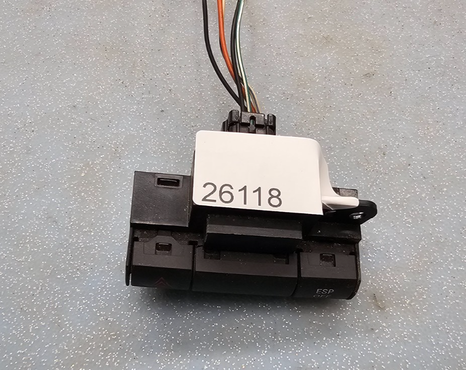 🔥05-12 chrysler 300 c hazzard light switch button black