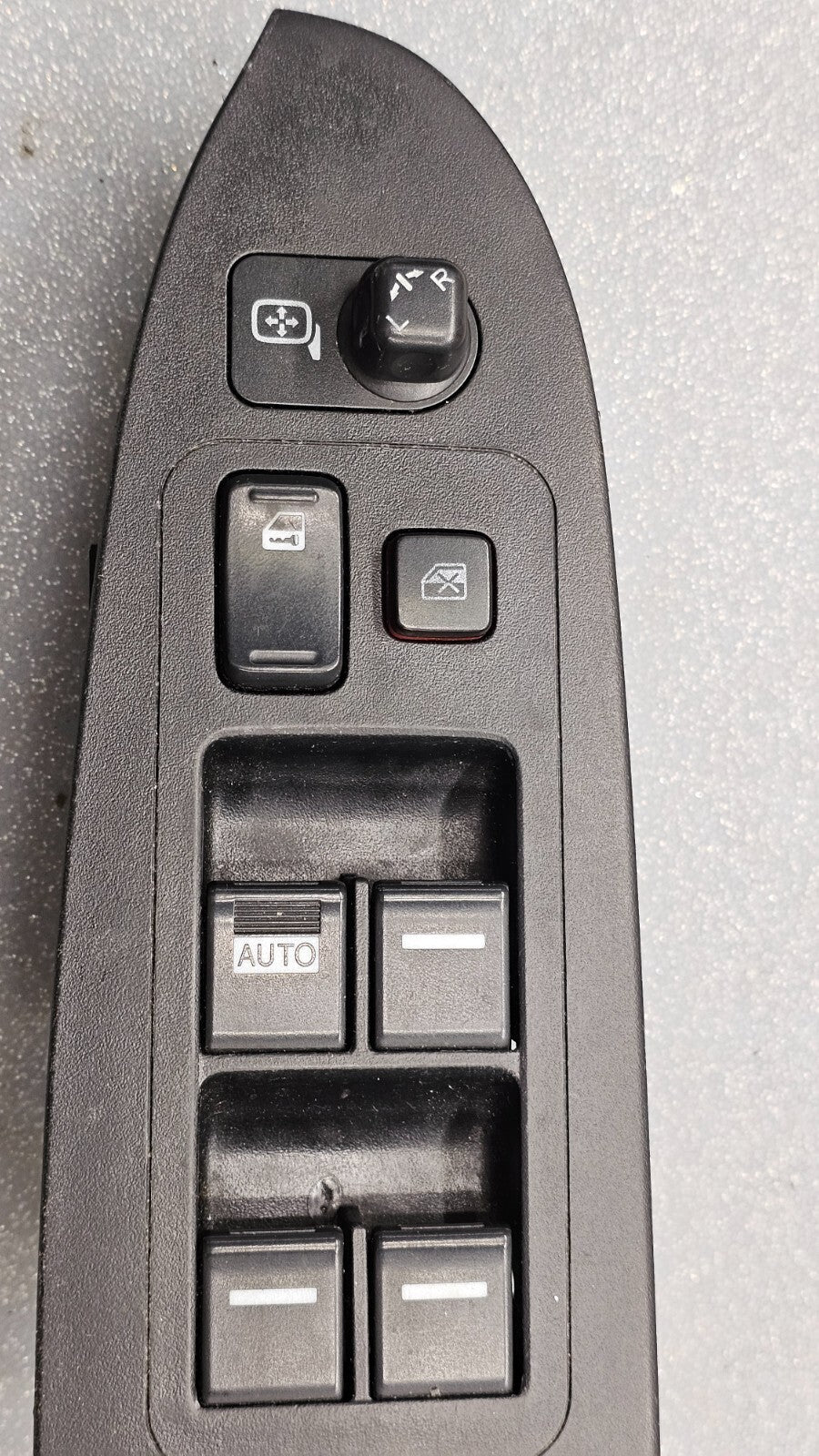 🔥03-07 ACCORD LEFT DRIVER MASTER POWER CONTROL DOOR WINDOW SWITCH BLACK WS11
