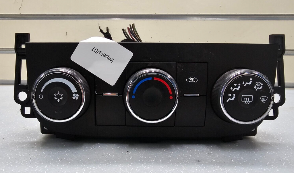 🔥06-08 IMPALA DASH AC HEATER TEMPERATURE CLIMATE CONTROL PANEL AIR CONDITIONER