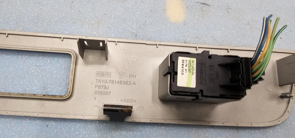 🔥07-10 Lincoln MKX Front Right Passeneger Master Window Switch Assembly Silver