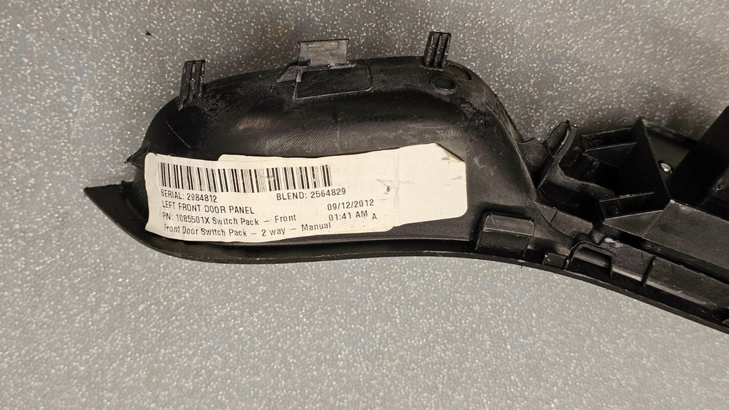 🔥12-18 Ford Focus Left driver Master Power Door Window Switch Bezel Black OEM