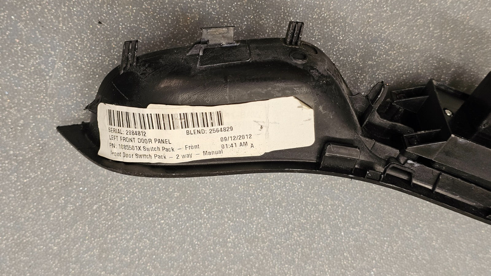 🔥12-18 Ford Focus Left driver Master Power Door Window Switch Bezel Black OEM