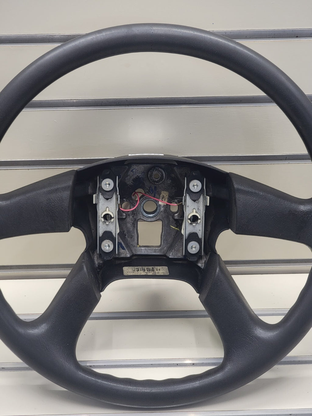 🔥03-06 SILVERADO SIERRA YUKON TAHOE SUBURBAN STEERING WHEEL LEATHER BLACK