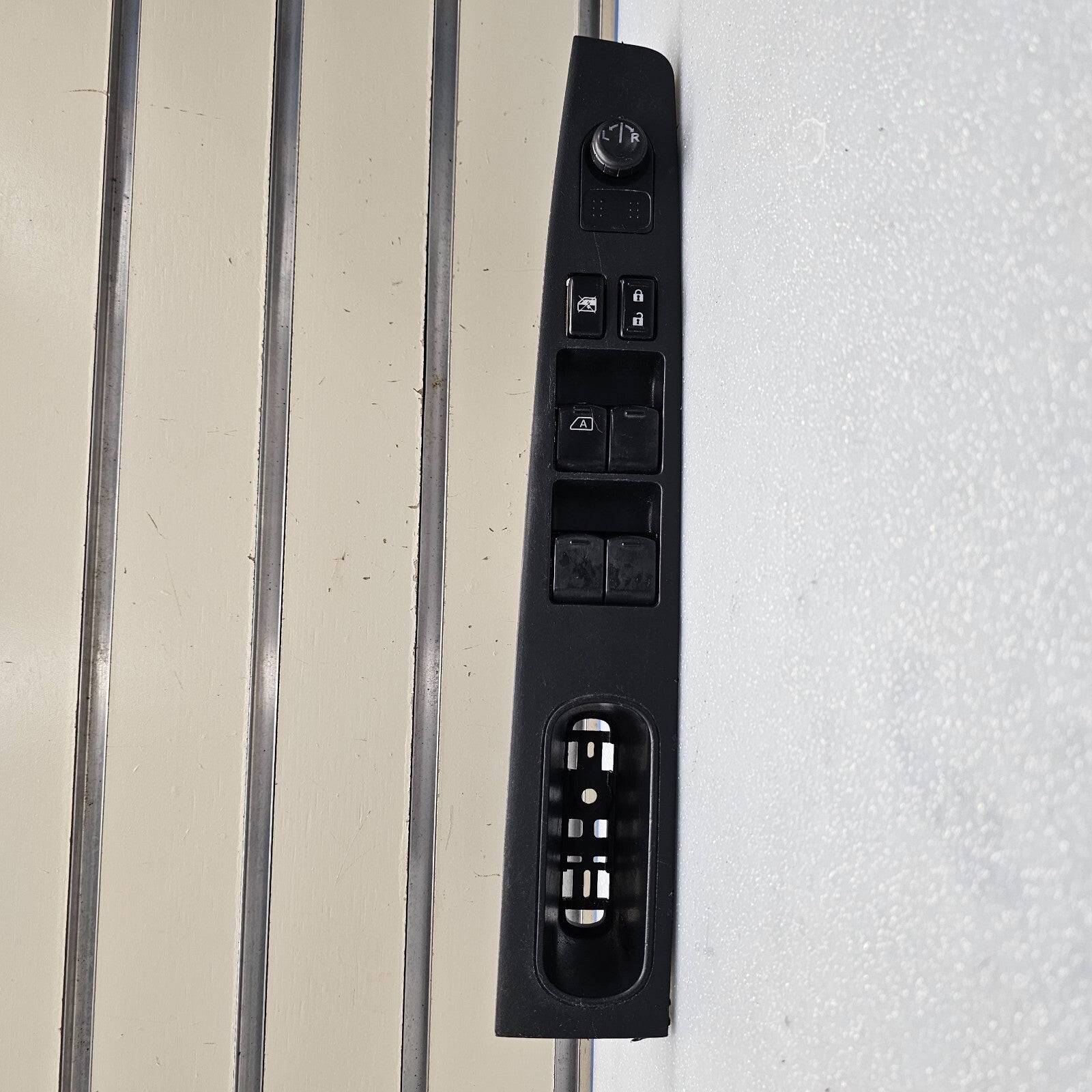 09-12 Nissan Sentra Front Left Driver Master Power Window Switch Assembly Black