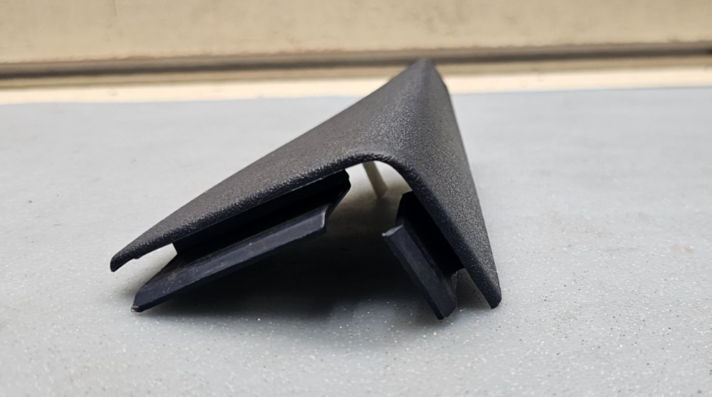 🔥95-98 Chevrolet Tahoe Suburban Door Panel Mirror Cover Trim LEFT DRIVER black