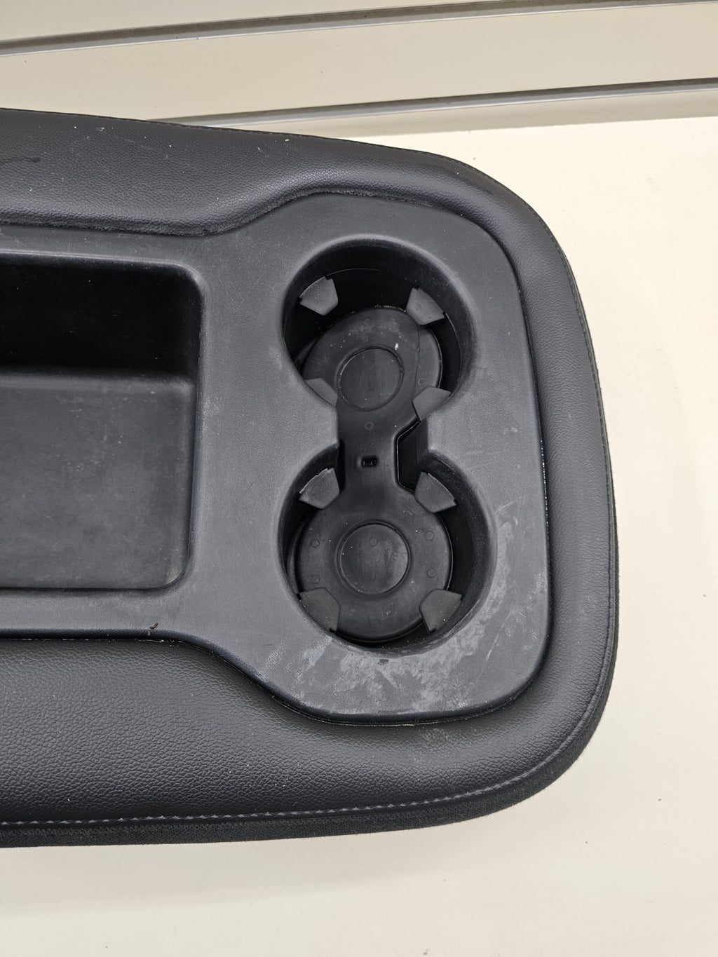 🔥07-13 Chevy SILVERADO SIERRA Center Console JUMP SEAT Cloth/Leather Black JS5