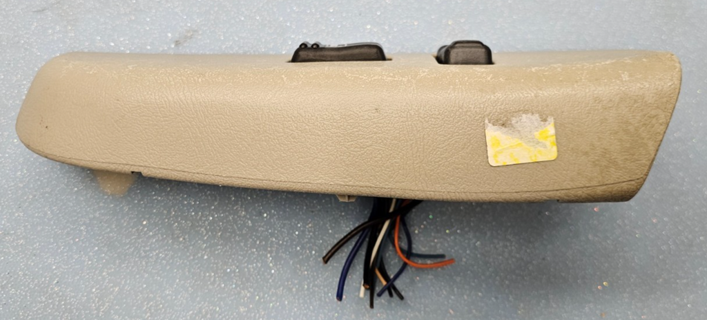 🔥99-02 Silverado SIERRA Front RIGHT Passenger Power Window Switch Lock Tan OEM