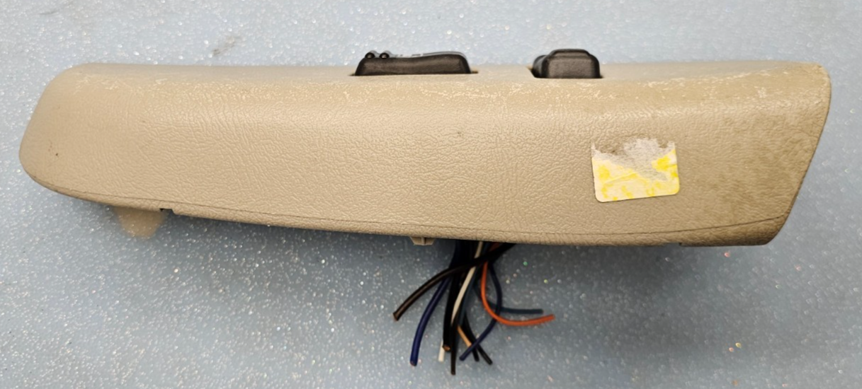 🔥99-02 Silverado SIERRA Front RIGHT Passenger Power Window Switch Lock Tan OEM