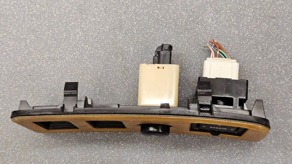 🔥97-01 ​Camry Dash Dimmer Power Mirror Control Switch Bezel Assembly Wood OEM