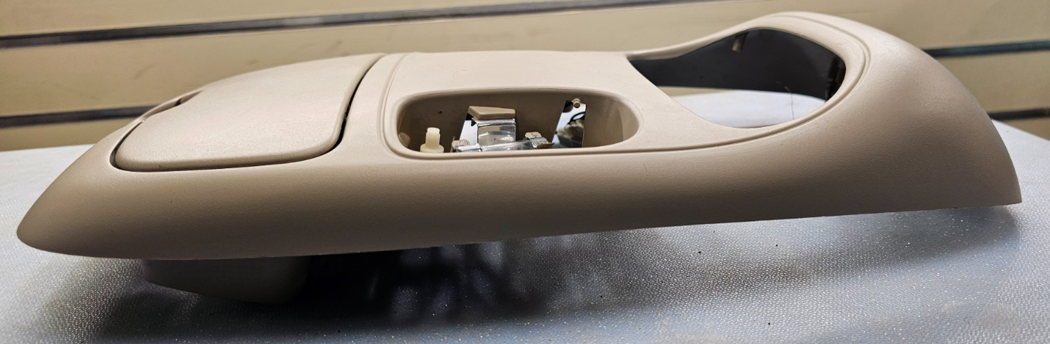 🔥02-05 RAM Overhead Console DOME Light Lamp Roof Storage Compartment TAN 05