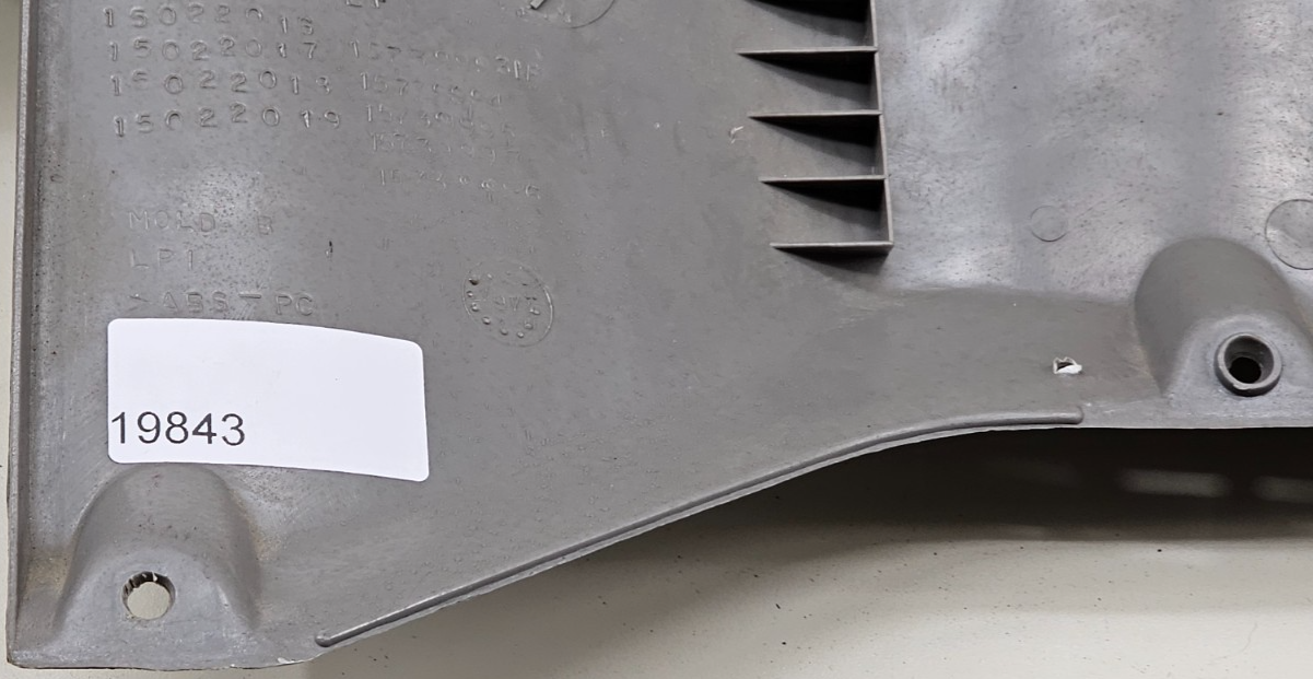 🔥95-99 Chevrolet GM Silverado Lower Bolster Dash Trim Panel Vent GRAY OEM