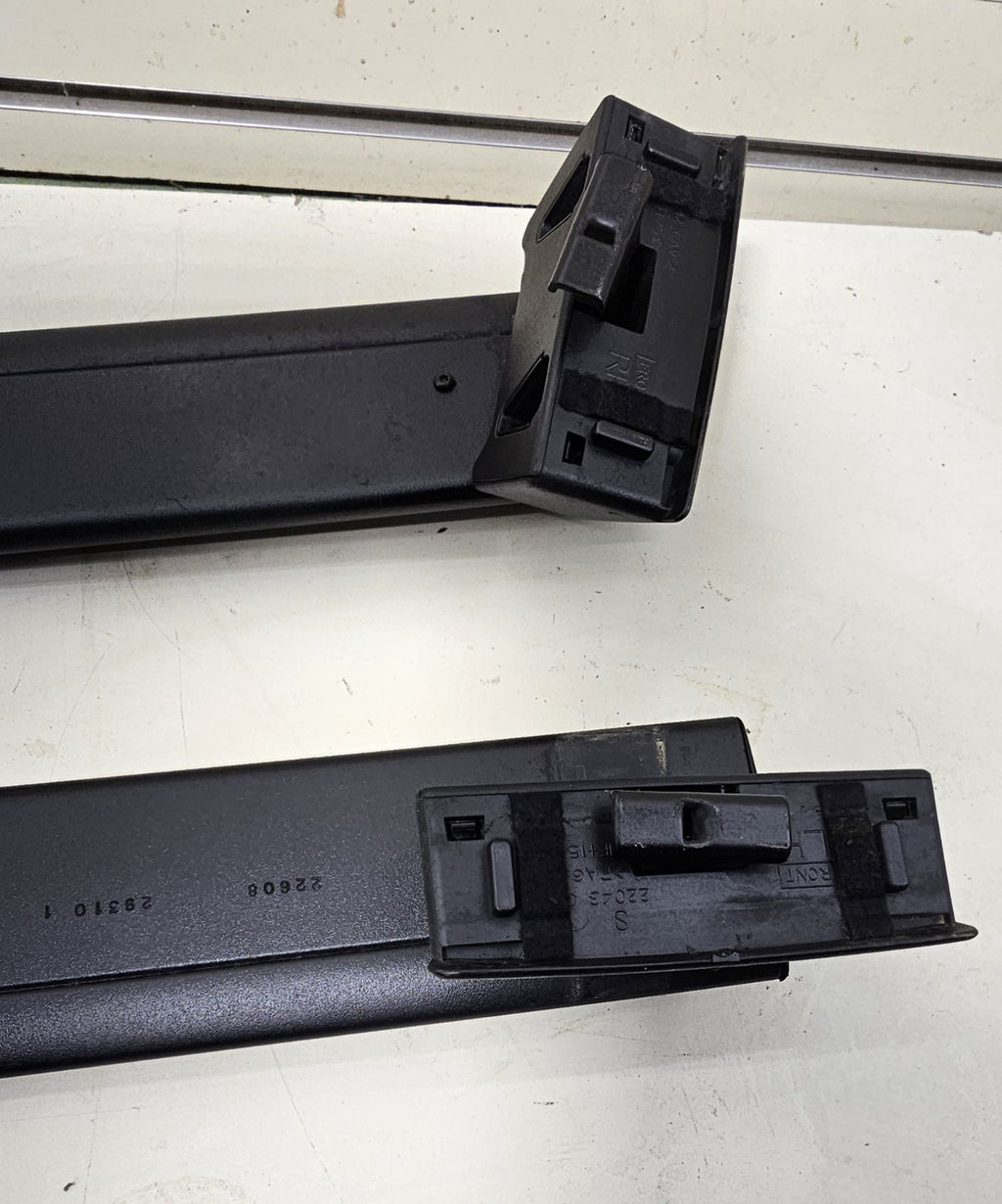 🔥06-10 Jeep Commander Luggage Pair Set of Roof Rack Cross Bars Rails Mopar OEM