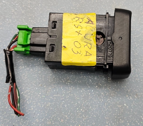 🔥02-06 Acura RSX Sunroof Switch Assembly Roof Black OEM