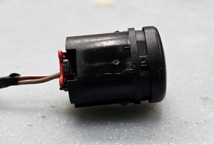🔥01-07 Escape Right Passenger AR Bag Indicator Fog Window Defrost Switch Black