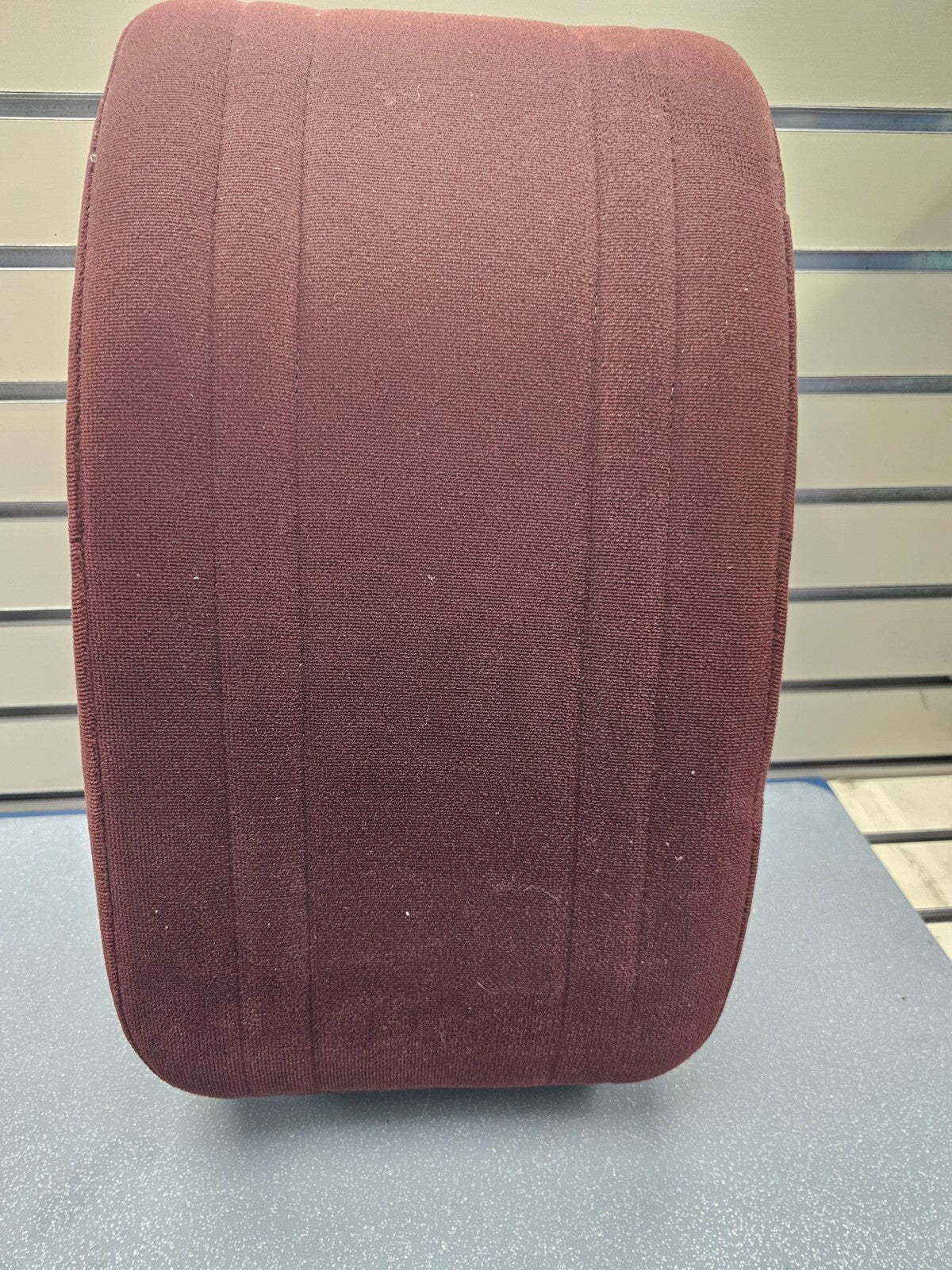 97-03Ford F150 Center Console JUMP SEAT Armrest Cloth/Leather cup holder Red JS6