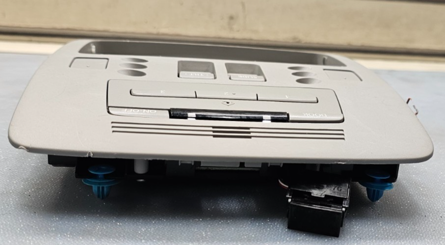 🔥07-10 LEXUS ES350 GREY ROOF CONSOLE W/SUNROOF AND HOMELINK LT TAN OEM