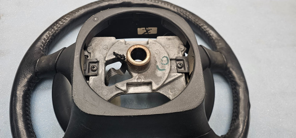 🔥1999-2004 Ford Mustang Charcoal Leather GT Steering Wheel OEM Black