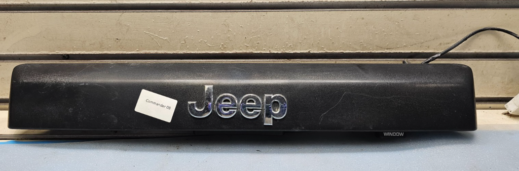 🔥06-09 Jeep Commander Rear Lift gate Plate Lights Handle Assembly OEM