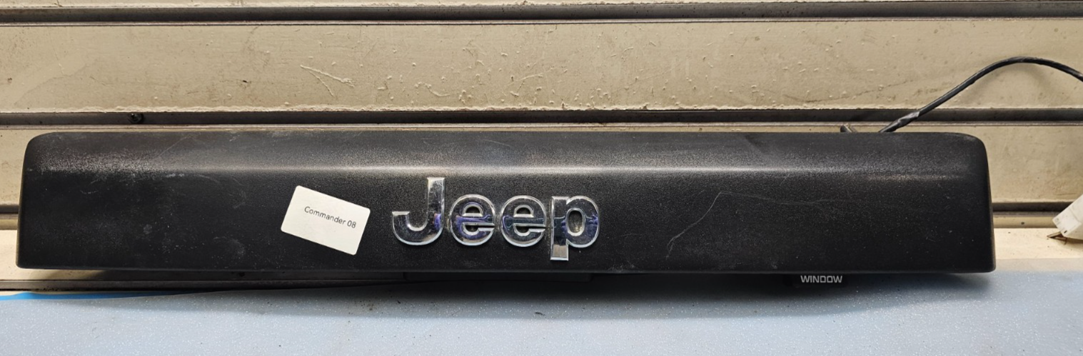 🔥06-09 Jeep Commander Rear Lift gate Plate Lights Handle Assembly OEM