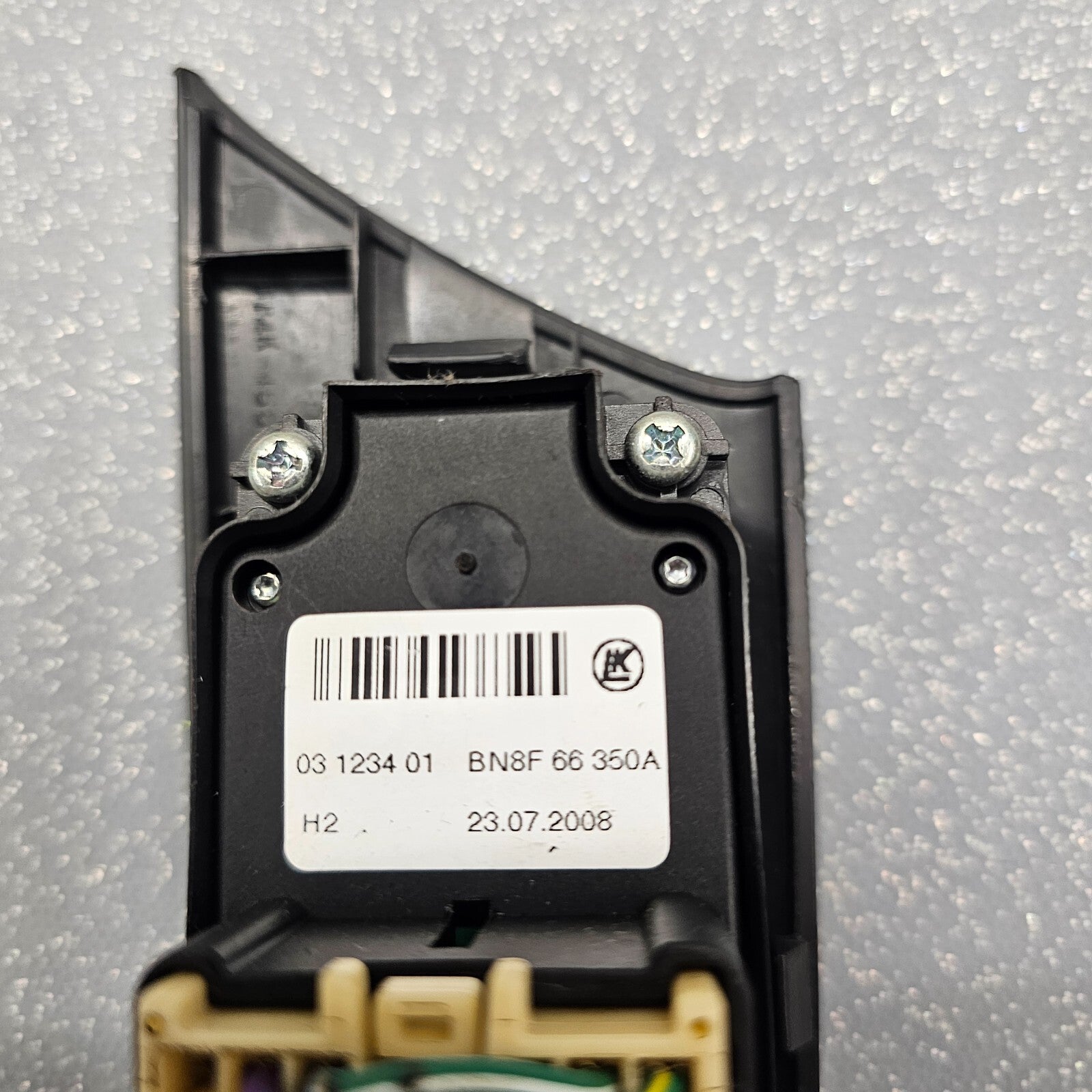 04-09 Mazda 3 Left Driver Master Door Power Window Control Switch Assembly Black