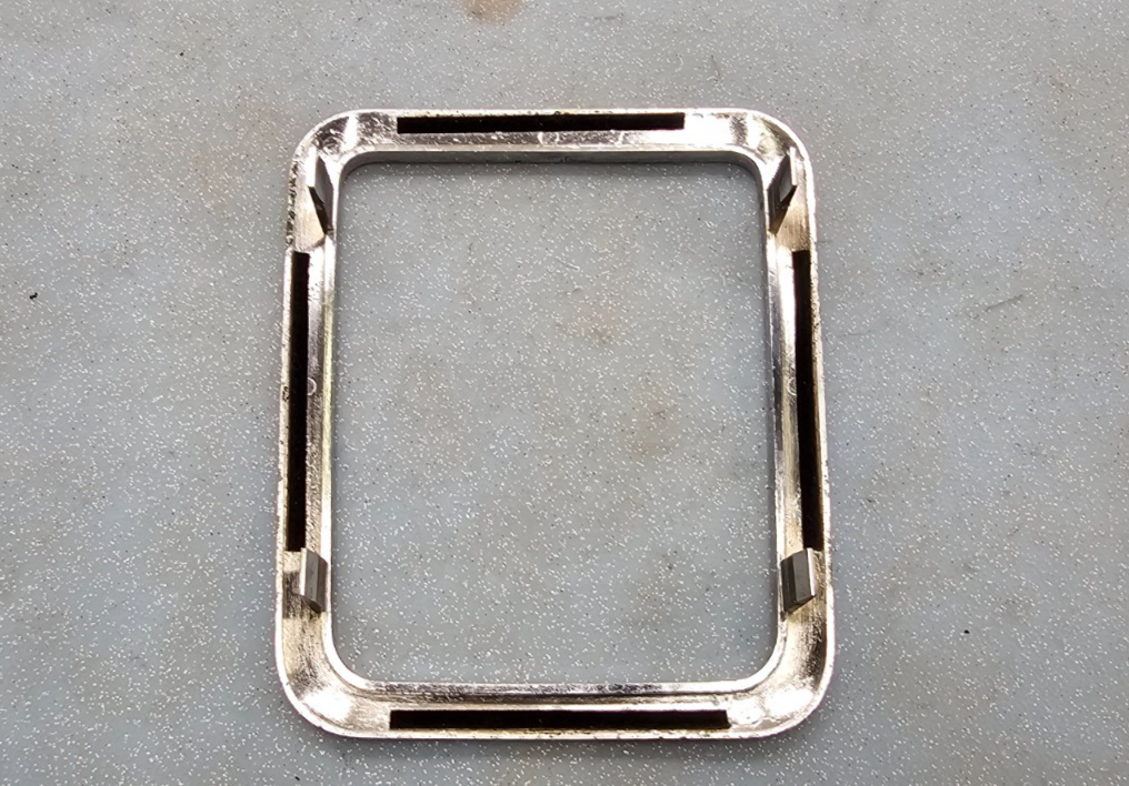 🔥2004-2008 Chrysler Pacifica Floor Shift Shifter Bezel Trim Silver OEM