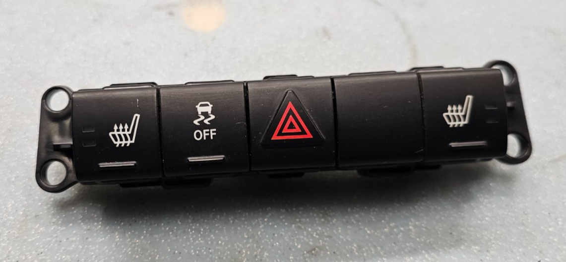 11-14 Chrysler 200 Avenger Caliber Compass Hazard Traction Control Switch Button