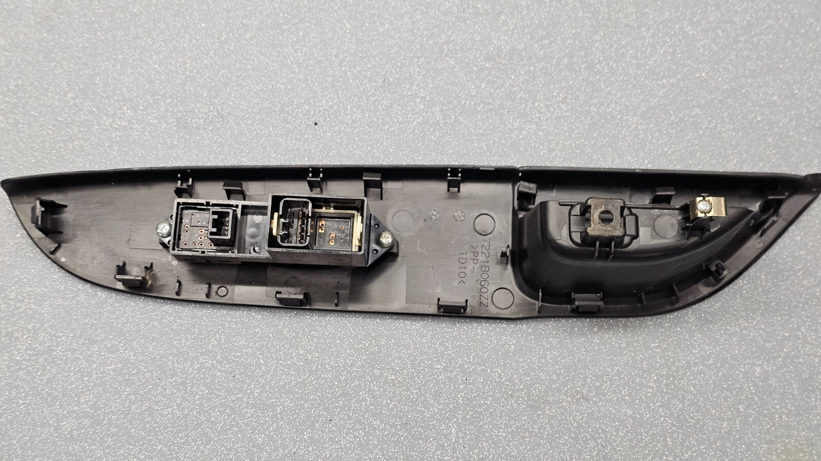 🔥08-14 Mitsubishi Lancer Galant Front Right Passenger Window Switch Panel Black
