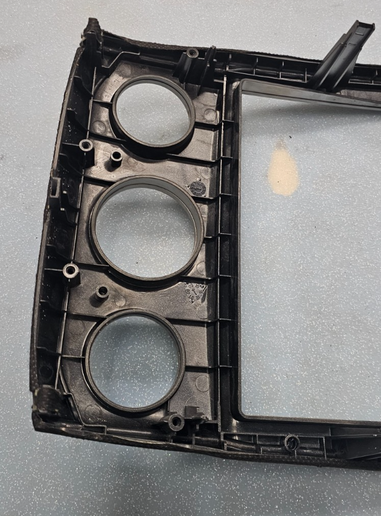 🔥2005-2009 KIA SPORTAGE CENTER DASH RADIO BEZEL TRIM CLIMATE CONTROL OEM SILVER