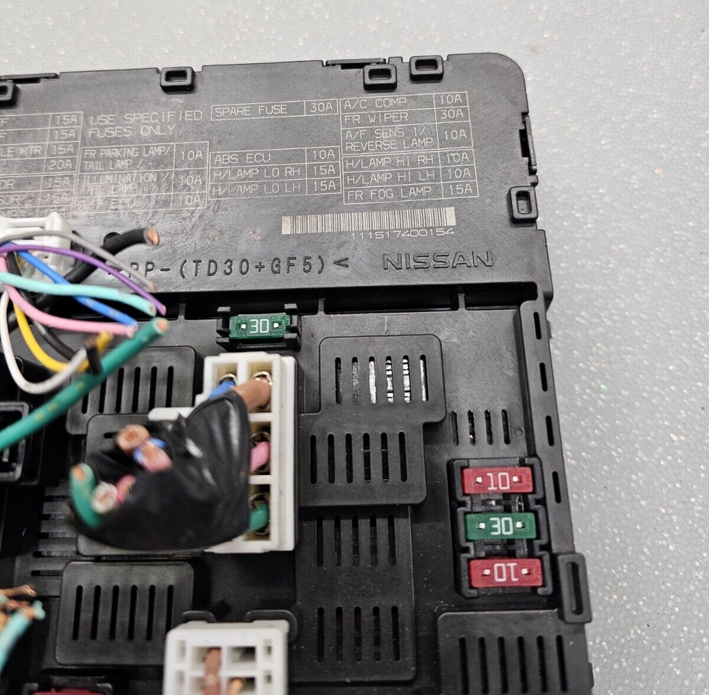 🔥08-13 Nissan Rogue Sentra Fuse Box IPDM Power Module Unit Relay Block Control