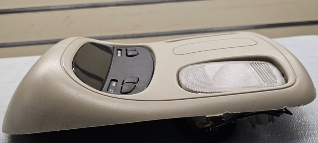 🔥02-05 Dodge RAM Overhead Console DOME Light Roof Storage Compartment Tan