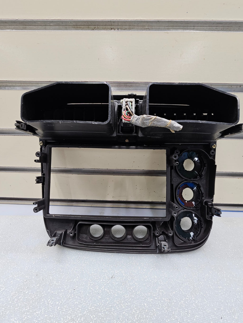 🔥2001-2005 HONDA CIVIC DASH RADIO BEZEL CLIMATE CONTROL AIR VENT ASSEMBLY BLACK